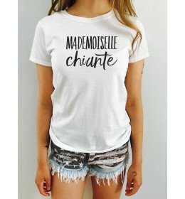 Tee-Shirt Femme MADEMOISELLE CHIANTE