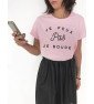 T-shirt Femme JE PEUX PAS JE BOUDE