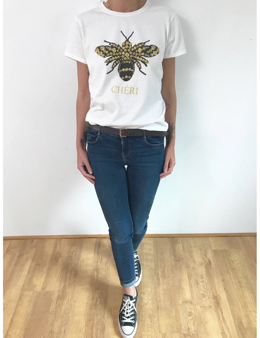T-SHIRT FEMME ABEILLE