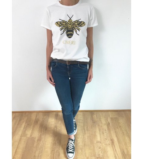 T-SHIRT FEMME ABEILLE