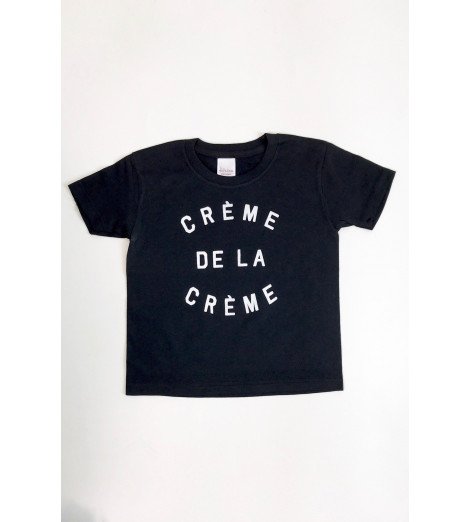 T-SHIRT ENFANT CRÈME DE LA CRÈME