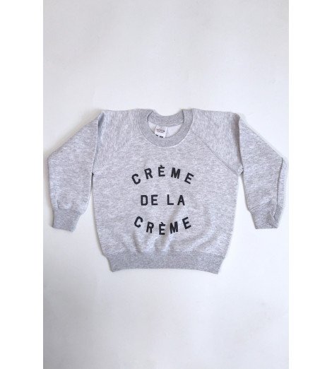 SWEAT ENFANT CRÈME DE LA CRÈME