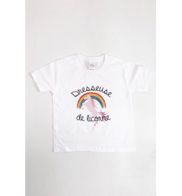 T-shirt Enfant DRESSEUSE DE LICORNE