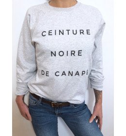 Sweat Femme CEINTURE NOIRE DE CANAPE