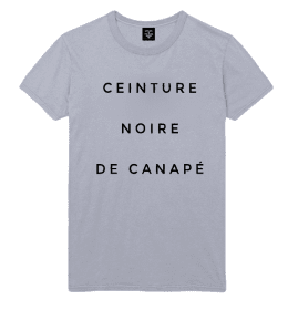 T-shirt Homme CEINTURE NOIRE DE CANAPE