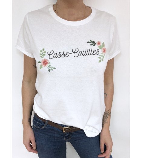 T-shirt Femme CASSE COUILLES