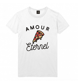 T-shirt Homme PIZZA AMOUR ETERNEL