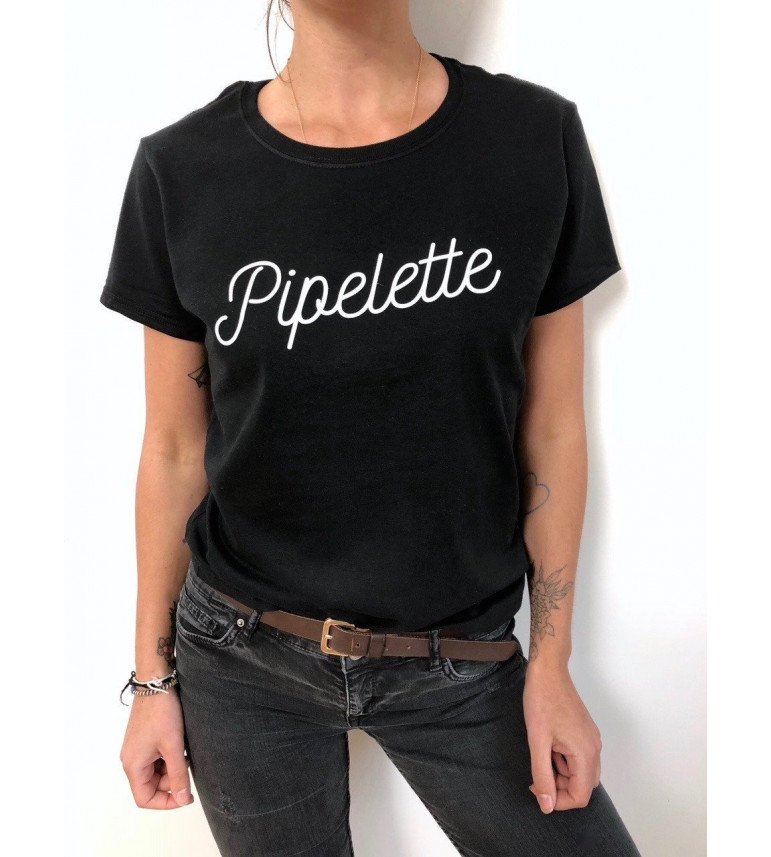 T Shirt Femme PIPELETTE LUXE FOR LIFE De Paris