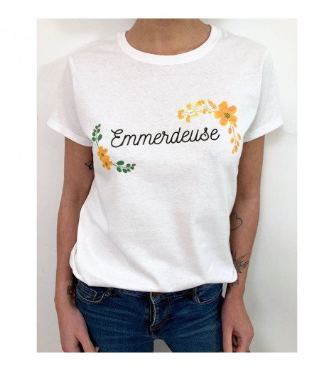 T-shirt Femme EMMERDEUSE