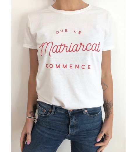 t-shirt femme NAIROBI QUE LE MATRIARCAT COMMENCE