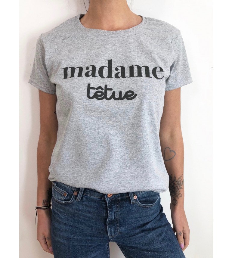 t-shirt femme MADAME TÊTUE