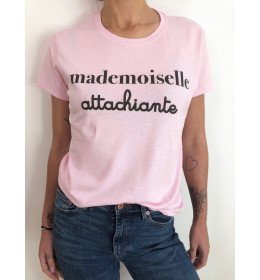 t-shirt femme MADEMOISELLE ATTACHIANTE