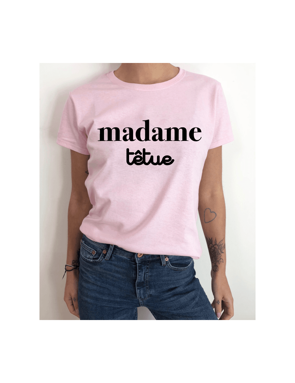 t-shirt femme MADAME TÊTUE