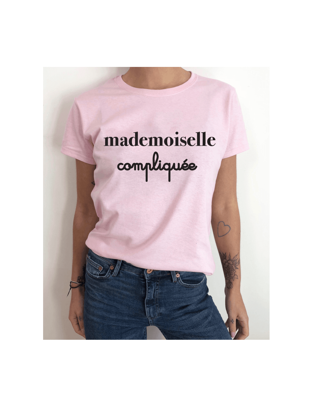 t-shirt femme MADEMOISELLE COMPLIQUEE
