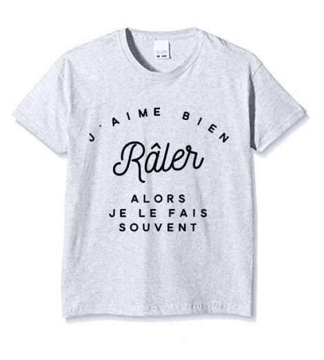 T-shirt Enfant J'AIME BIEN RÂLER