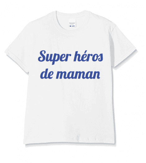 T-shirt Enfant SUPER HEROS DE MAMAN