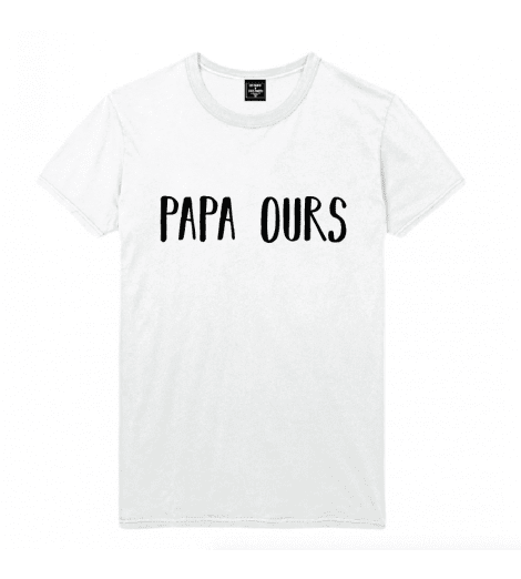 t-shirt homme PAPA OURS