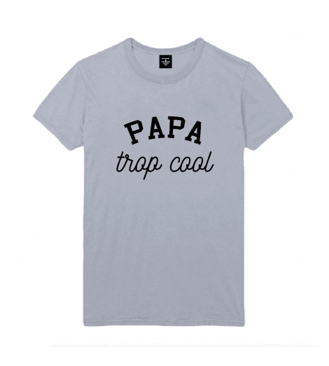 t-shirt homme PAPA TROP COOL