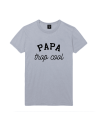 t-shirt homme PAPA TROP COOL