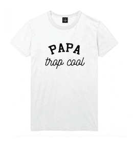 t-shirt homme PAPA TROP COOL