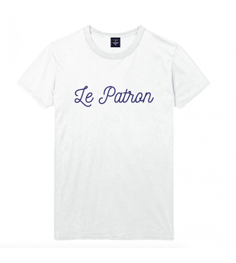 t-shirt homme LE PATRON