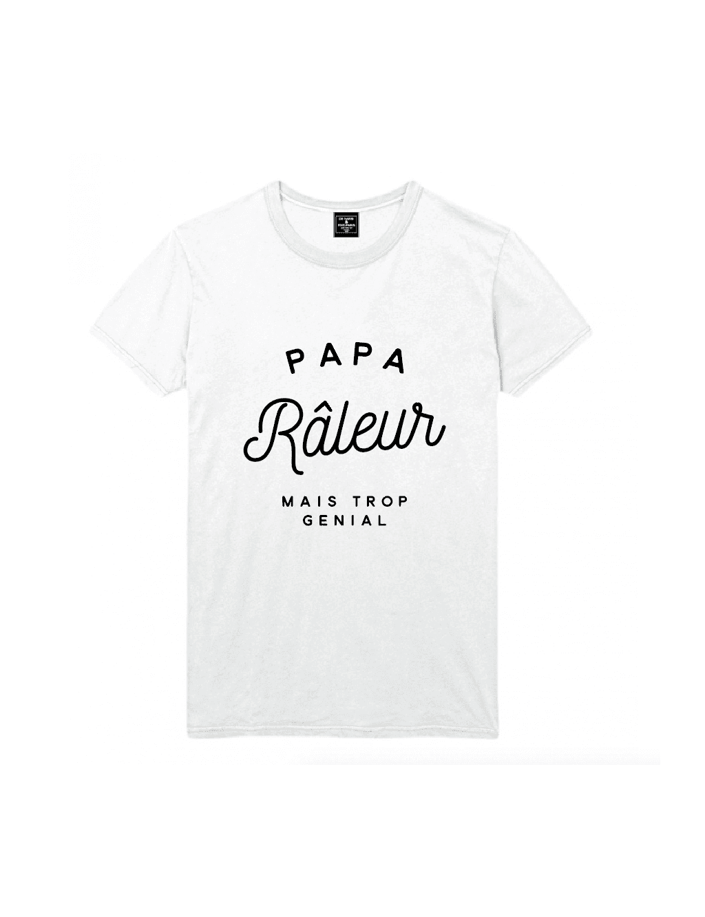 t-shirt homme PAPA RÂLEUR MAIS TROP GENIAL