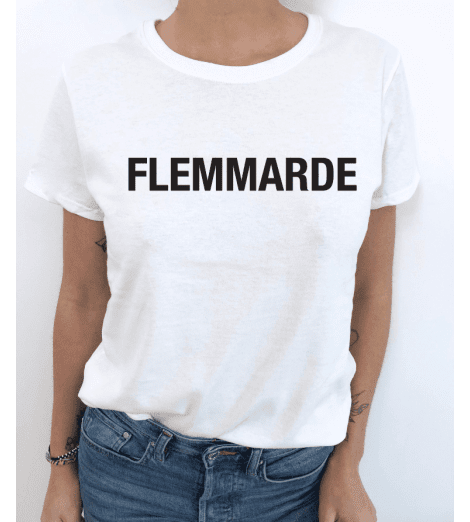 T-shirt femme FLEMMARDE