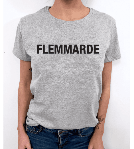 T-shirt femme FLEMMARDE