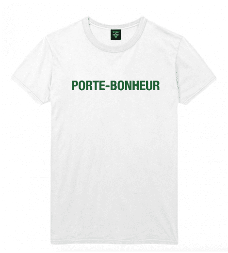 t-shirt homme PORTE-BONHEUR