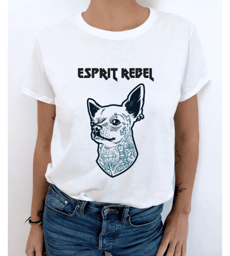 t-shirt femme ESPRIT REBEL