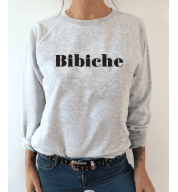 sweat femme BIBICHE