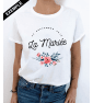 t-shirt La Mariée à personnaliser