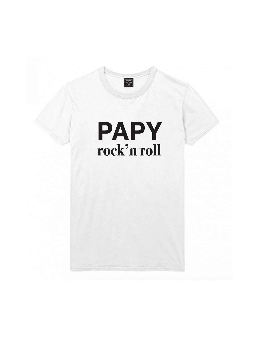 T-SHIRT HOMME PAPY ROCK N ROLL