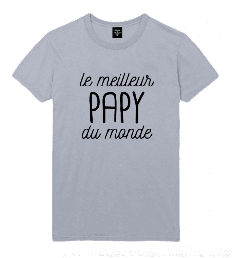 T-SHIRT HOMME LE MEILLEUR PAPY DU MONDE