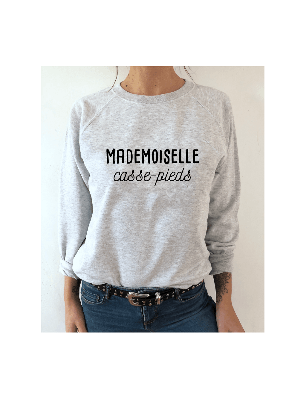 Sweat MADEMOISELLE A PERSONNALISER