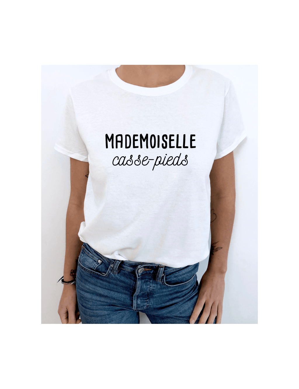 T-shirt MADEMOISELLE A PERSONNALISER