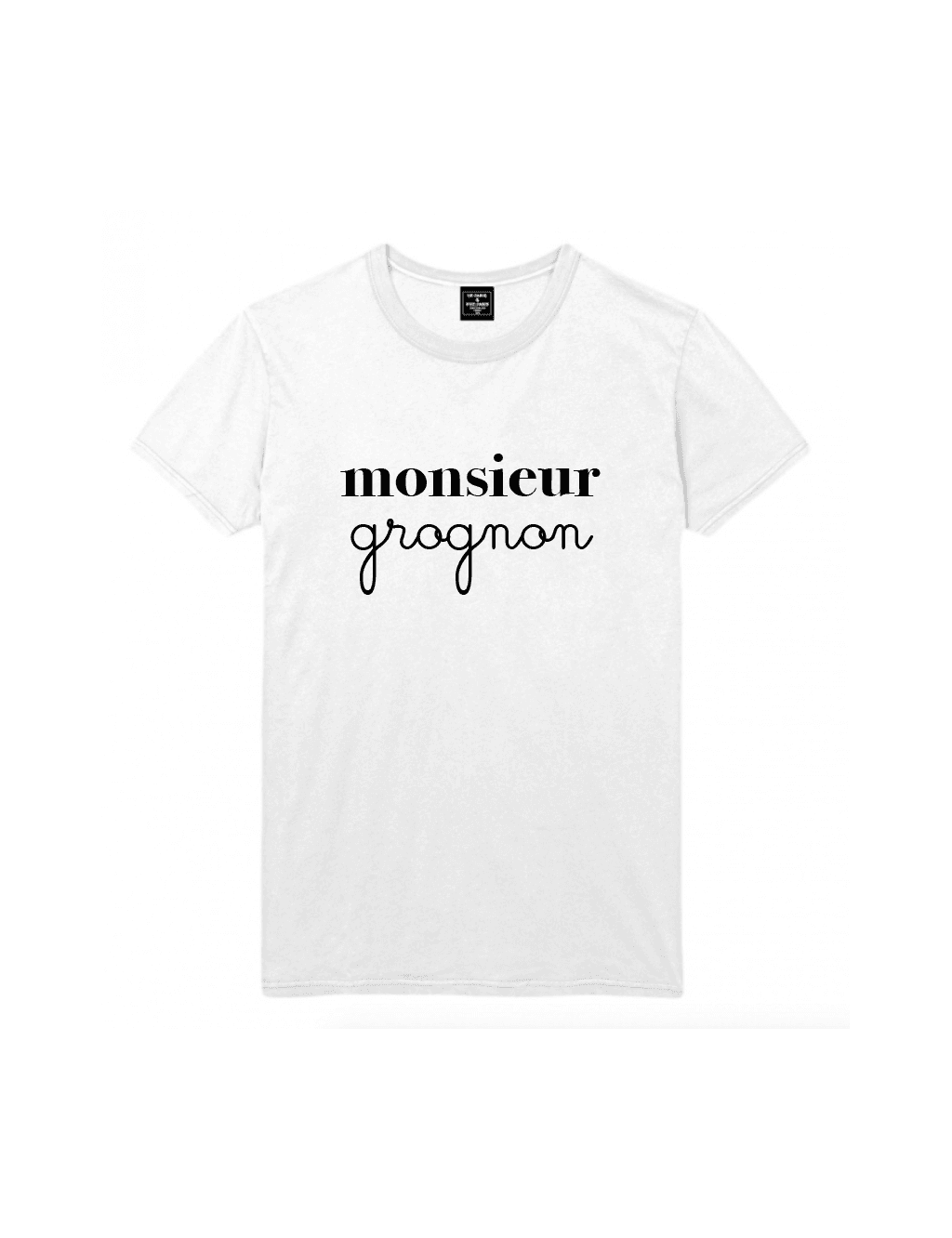 t-shirt MONSIEUR A PERSONNALISER