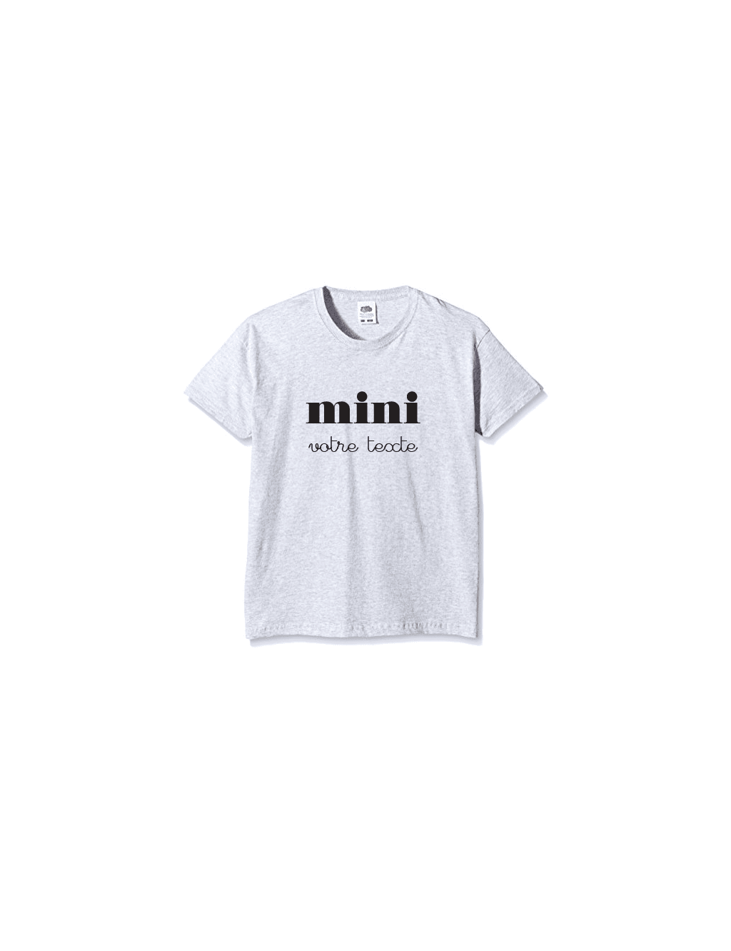 T-shirt enfant "MINI" à personnaliser