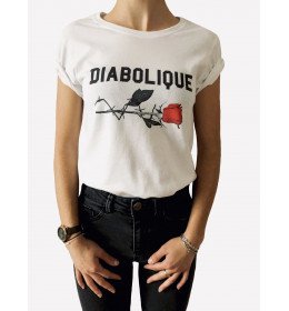 t-shirt femme DIABOLIQUE