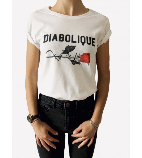 t-shirt femme DIABOLIQUE