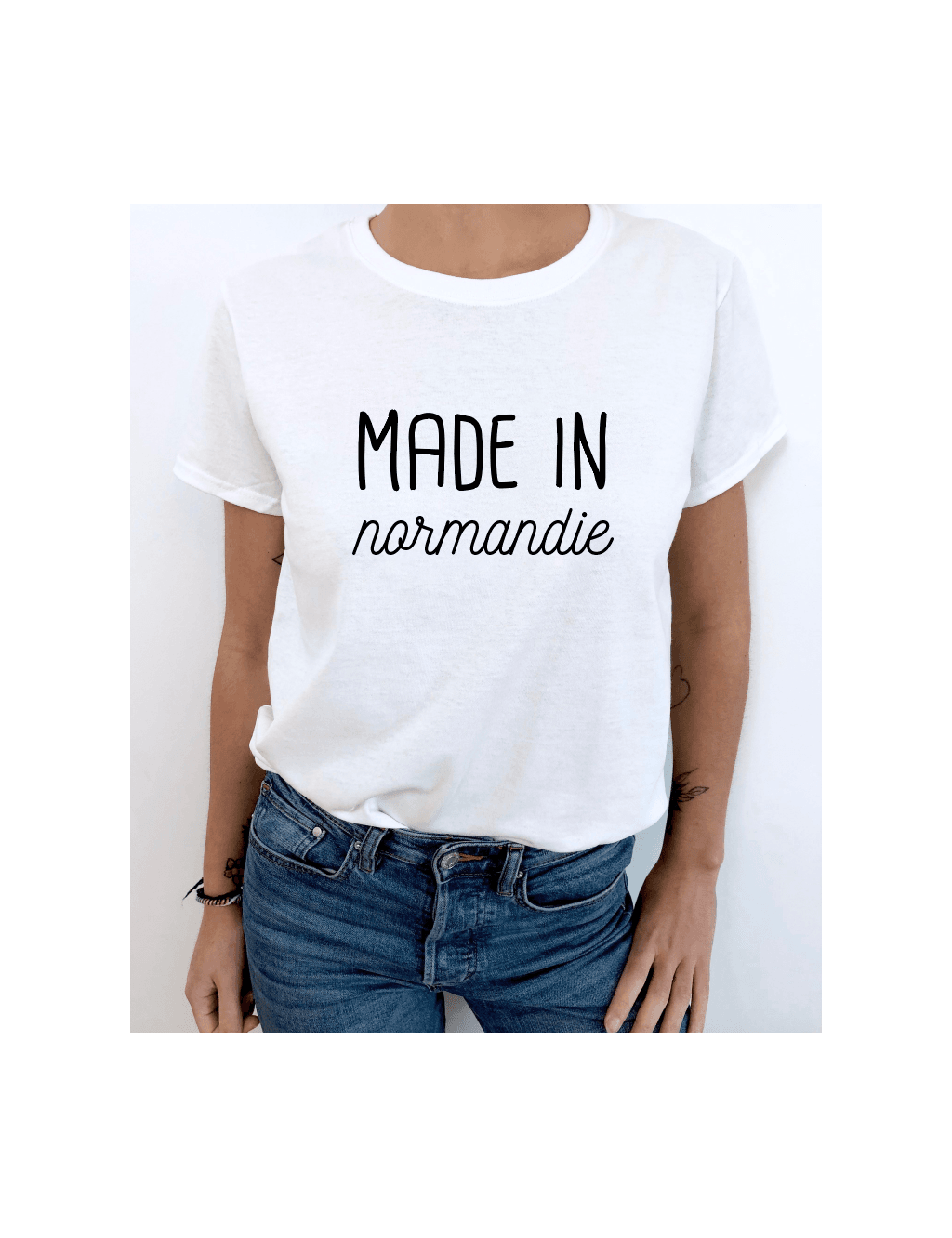 T-shirt femme à personnaliser Made in...