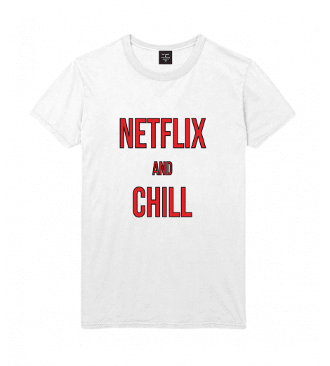 T-shirt homme NETFLIX AND CHILL