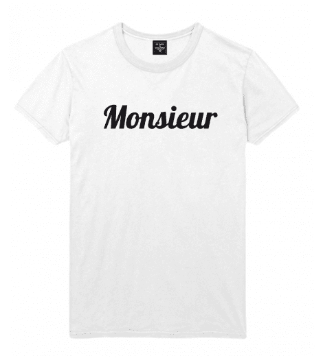 T-shirt homme MONSIEUR