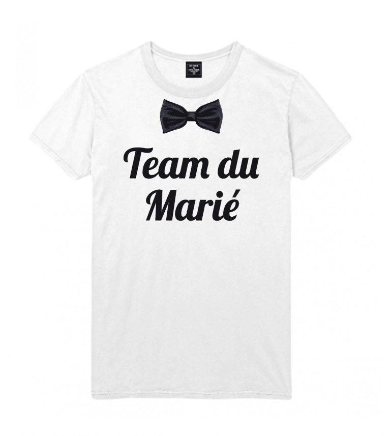 T-Shirt Homme Evg Team Du Marié|100% Coton| S.M.L.XL.XXL|Imprimé  en France|Livraison rapide