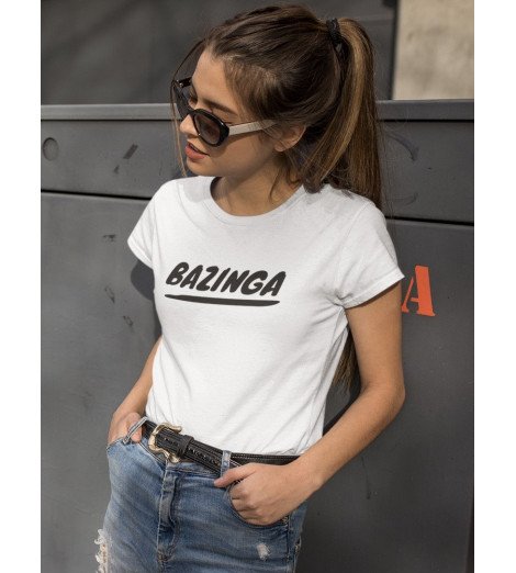 T-shirt Femme BAZINGA