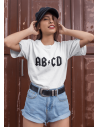 T-shirt Femme AB CD