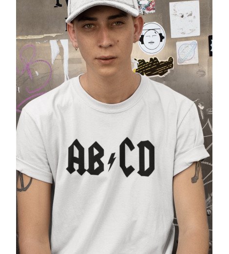 T-shirt Homme AB CD