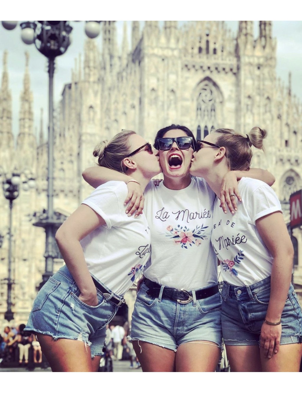 t-shirt femme TEAM DE LA MARIEE