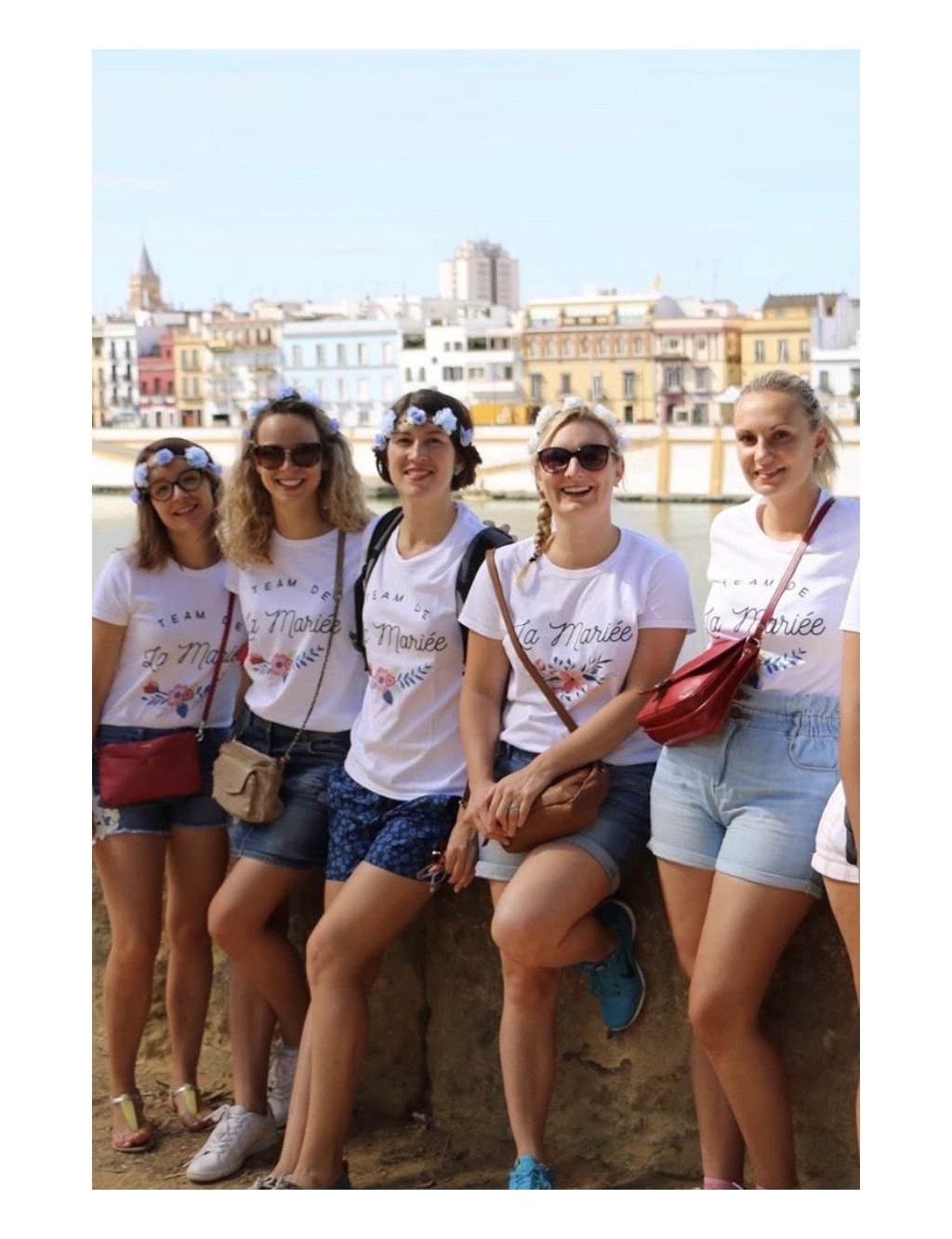 t-shirt femme TEAM DE LA MARIEE