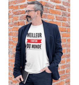 T-SHIRT HOMME LE MEILLEUR TONTON DU MONDE